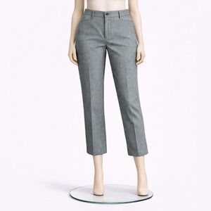 Zara Women’s Dark Grey Dress Pants Size With Waist elastic band Sz L